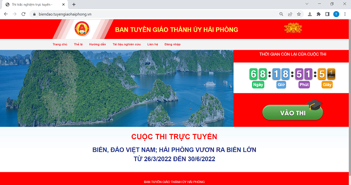 Hưởng ứng Cuộc thi "Biển, đảo Việt Nam; Hải Phòng vươn ra biển lớn”